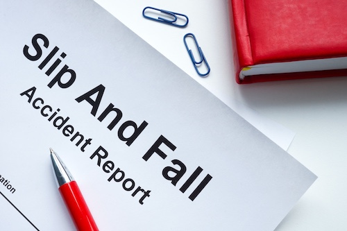 Slip and Fall Accident Report