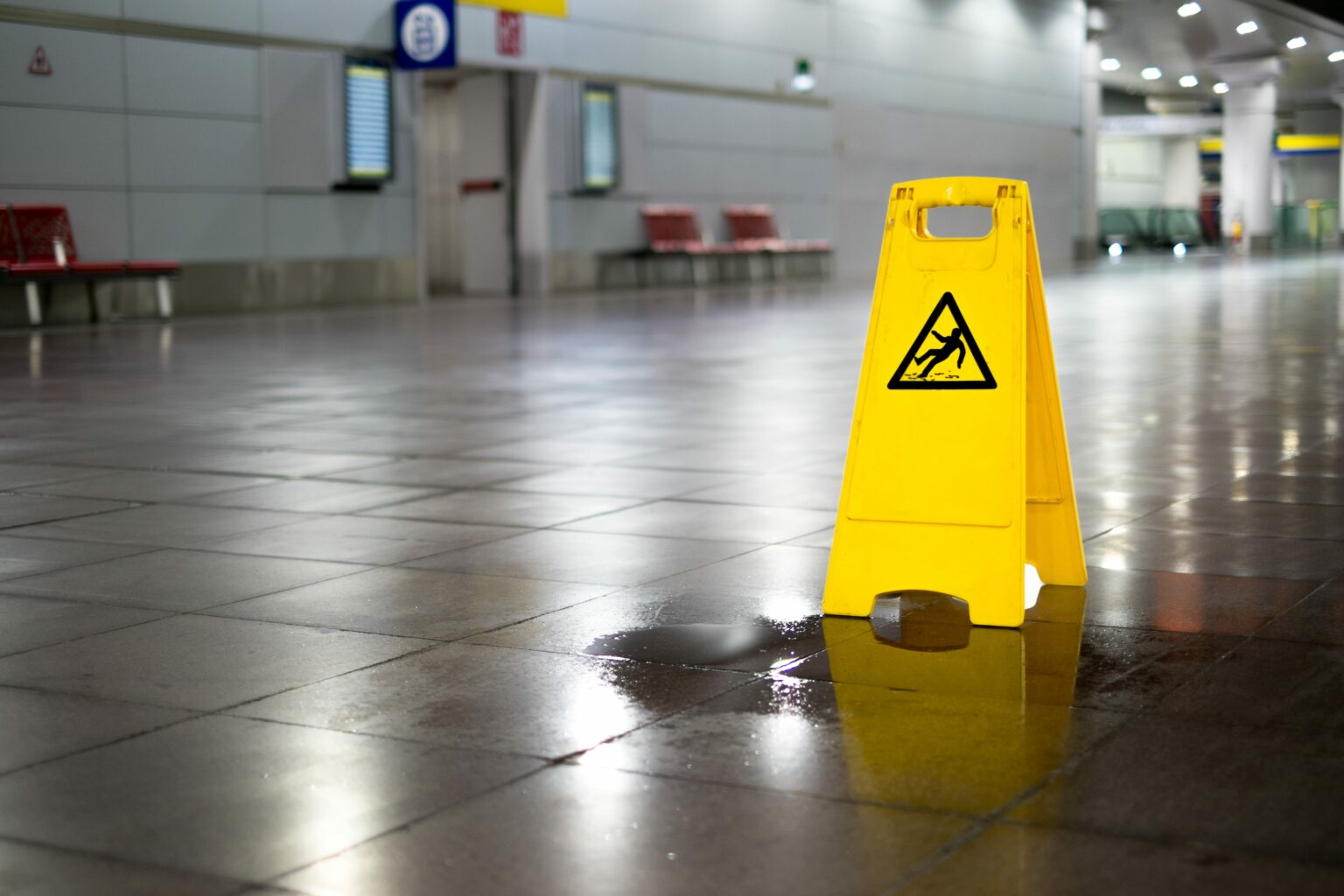 premises liability warning sign