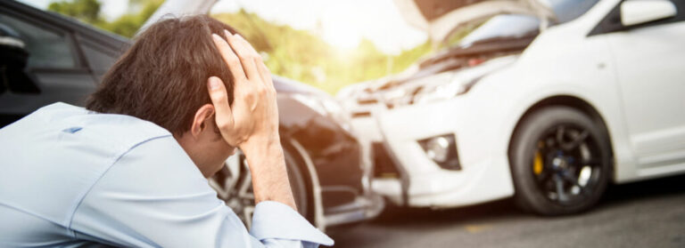 Man Distressed After Car Accident