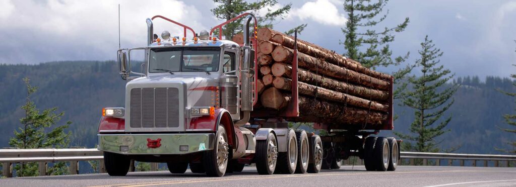 Overloaded Tractor Trailer
