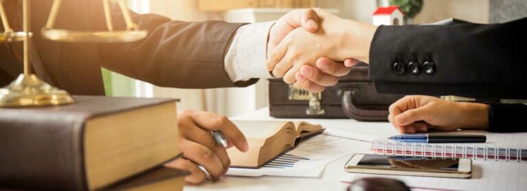 Attorney-Client Handshake