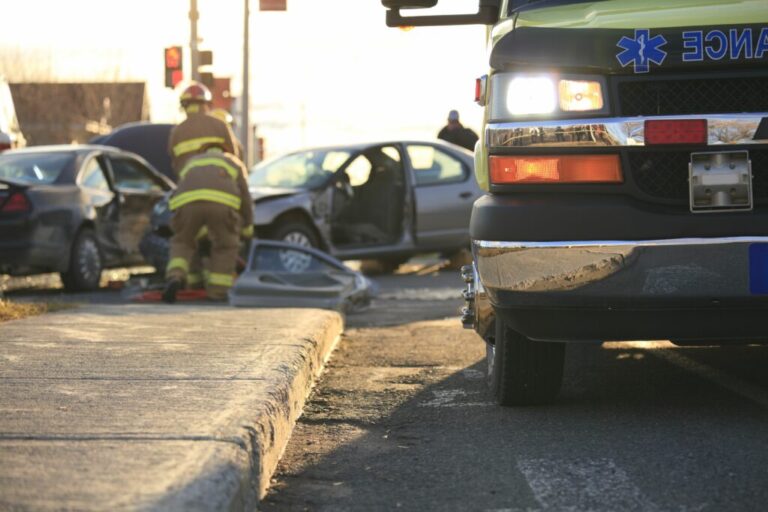 Car Accident Scene