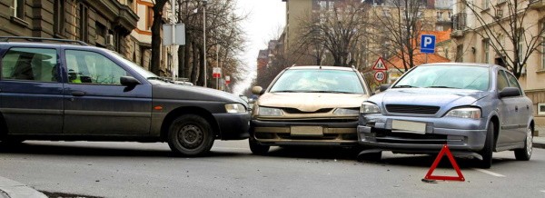 multi-car accident