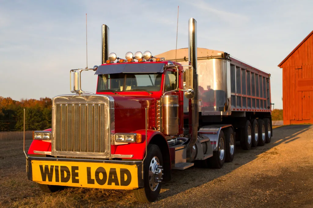 wide load truck