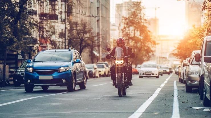 A person driving a motorcycle concept of Charlotte motorcycle accident lawyer