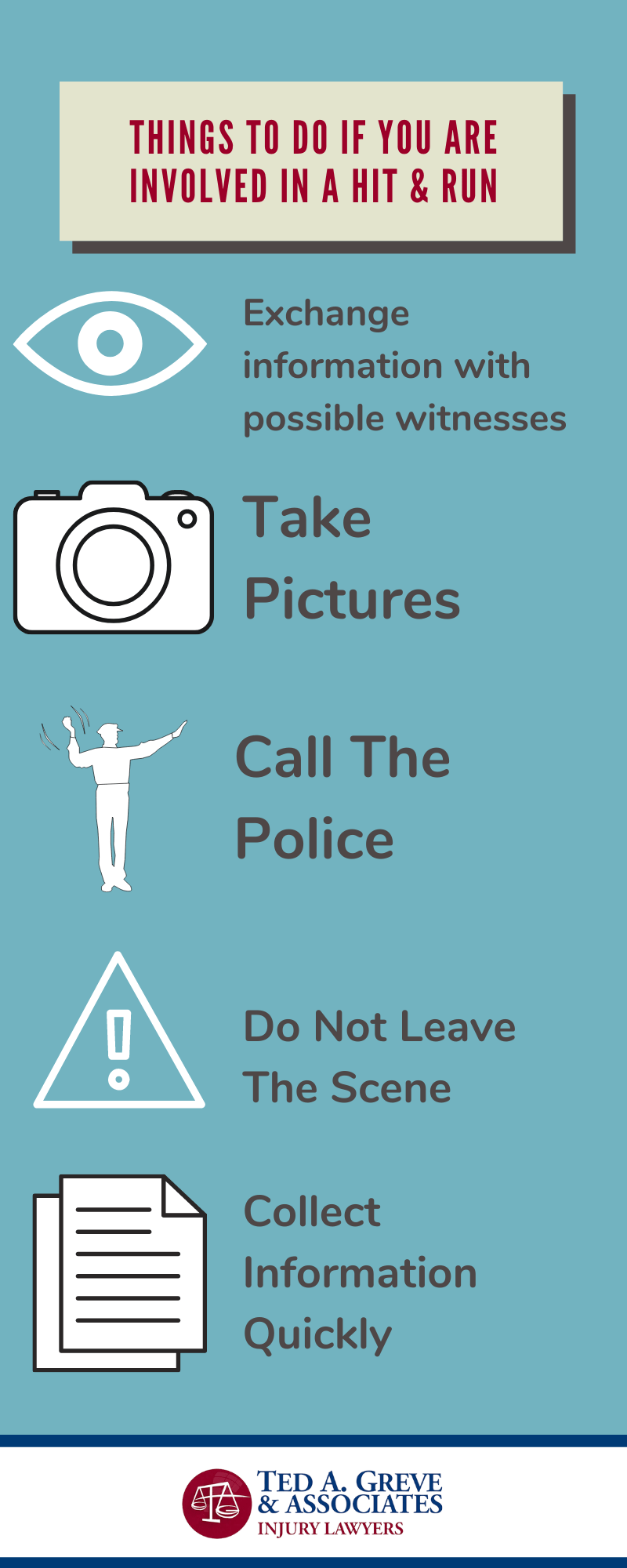 Dr. Ted Atlanta Hit And Run Accident Infographic