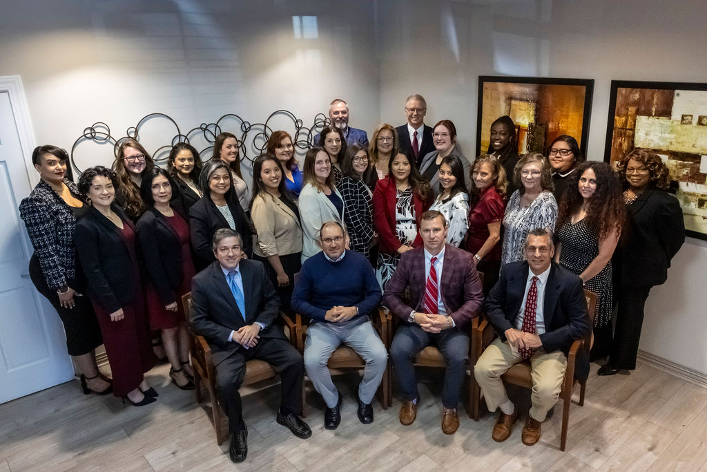 Dr. Ted Injury Law attorneys and staff at the Charlotte office.